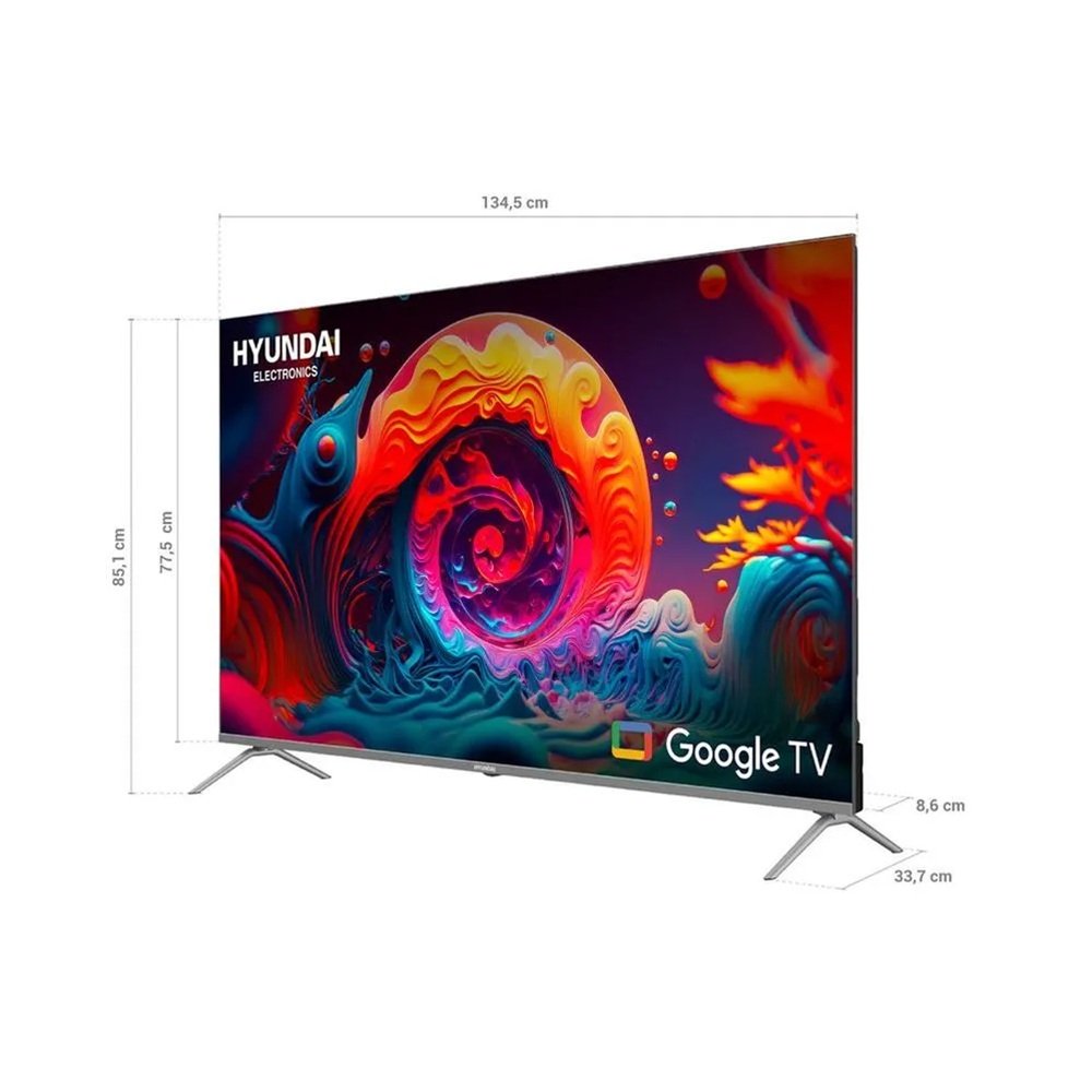 Televisor Hyundai 60" HYLED6005QG QLED 4K UHD - Image 2