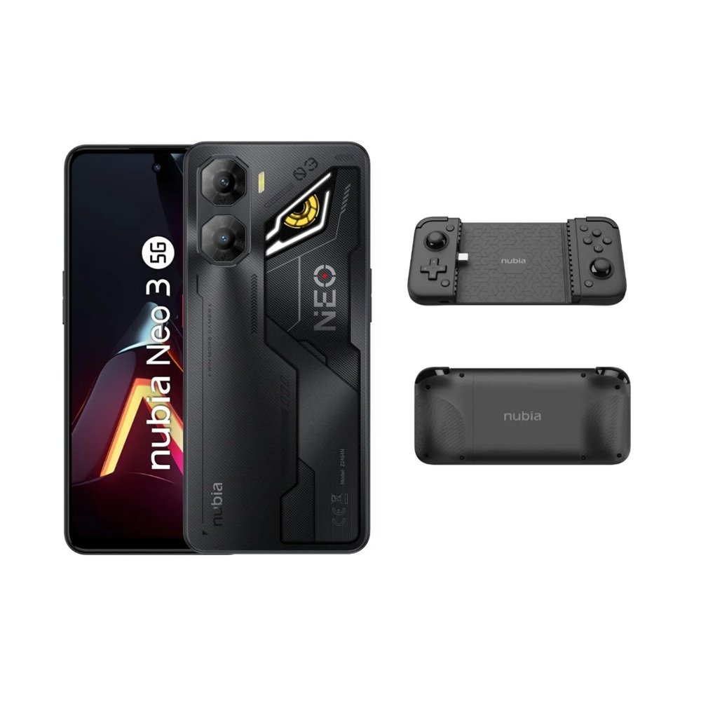 ZTE NUBIA NEO 3 5G + GAMEPAD 2 256GB 8GB Negro