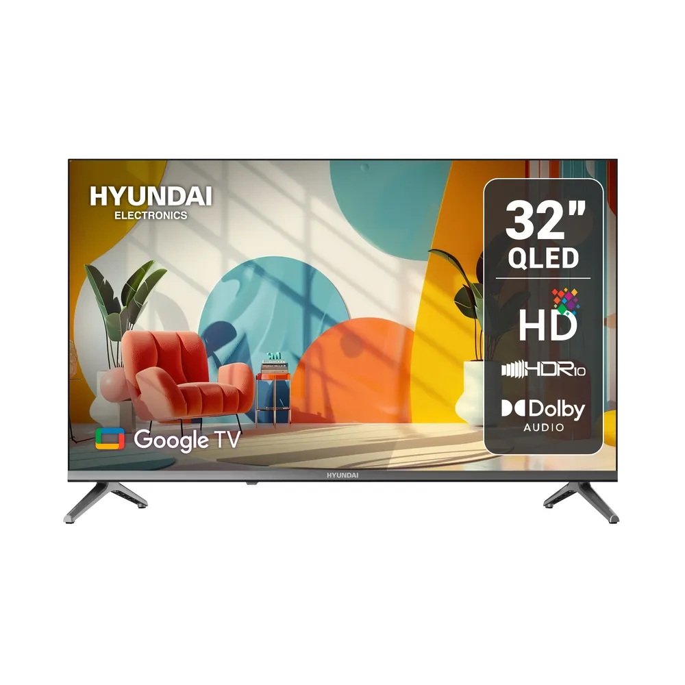 Televisor Hyundai 32" HYLED3259QG HD QLED