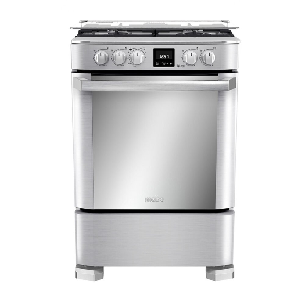 COCINA MABE CMP6085FX1 4H  60CM INOX + CONEXIÓN - PSM