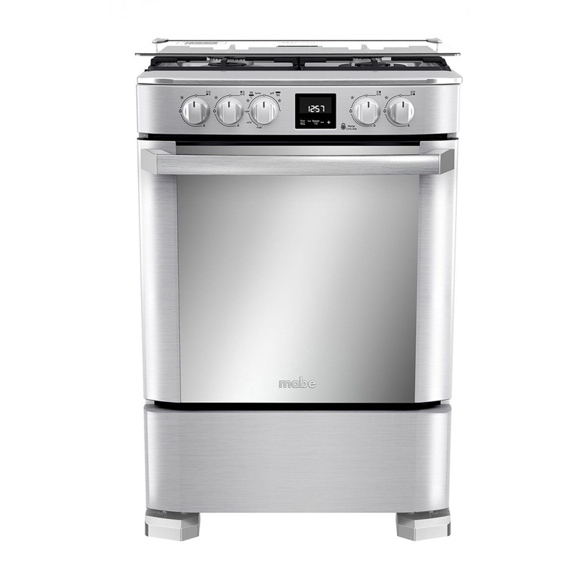 COCINA MABE CMP6085FX1 4H 60CM INOX + CONEXIÓN - PSM