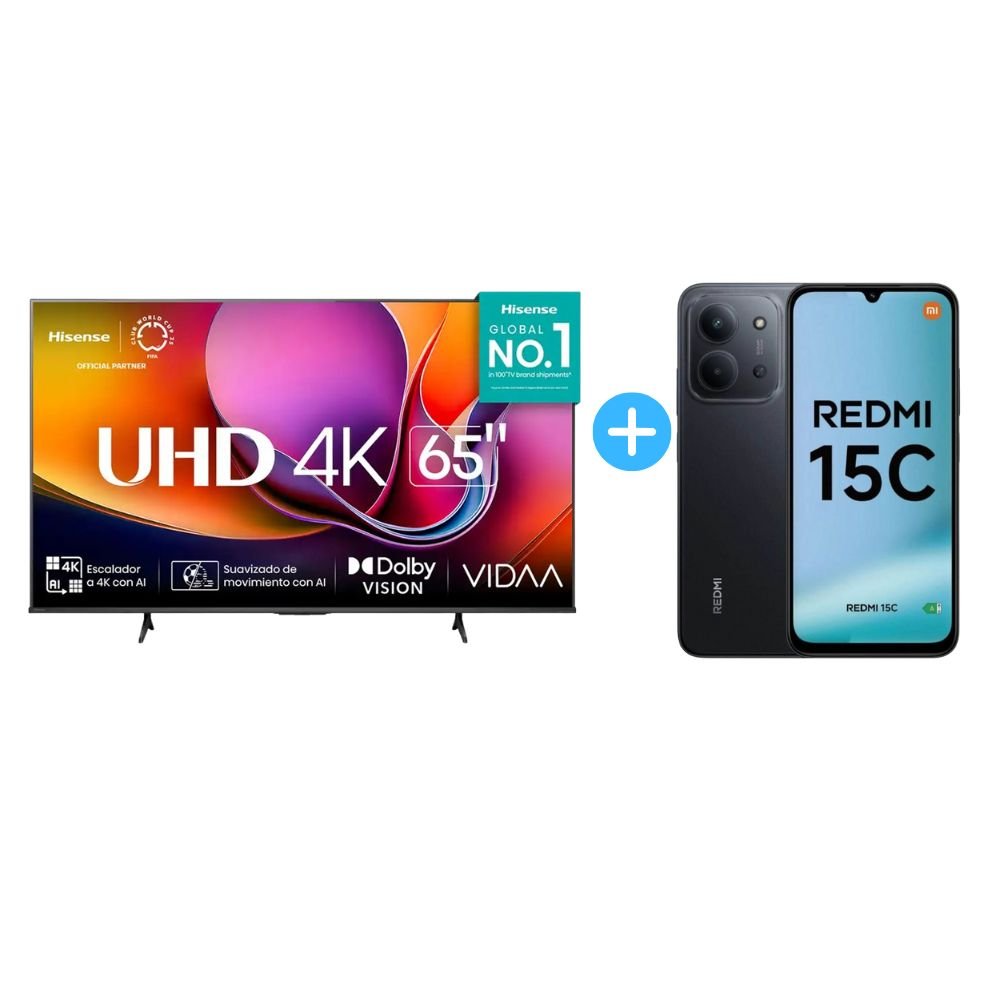 Televisor Hisense 65 " 65A6NV LED 4K UHD (3840 × 2160 píxeles) VIDAA U6