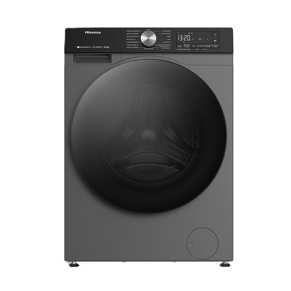 Lavaseca Hisense 14/9kg carga frontal Premium Con WIFI WD3S