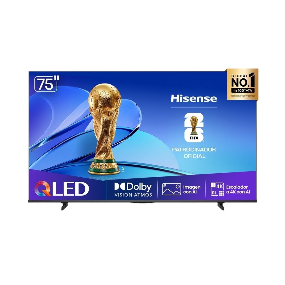 Televisor Hisense 75" 75Q6QV 2025 QLED 4K UHD VIDAA