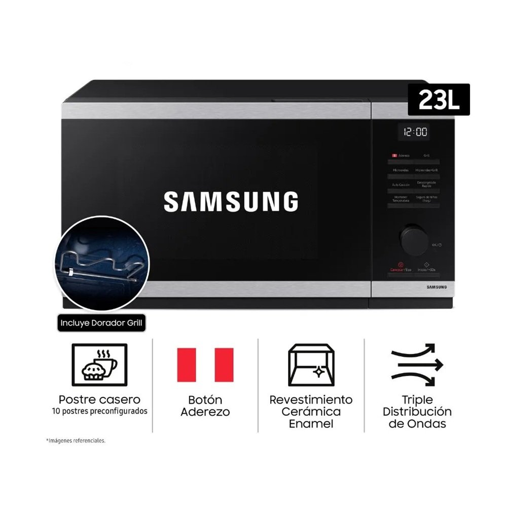 Horno Microondas Cheff Samsung 23L - Image 2