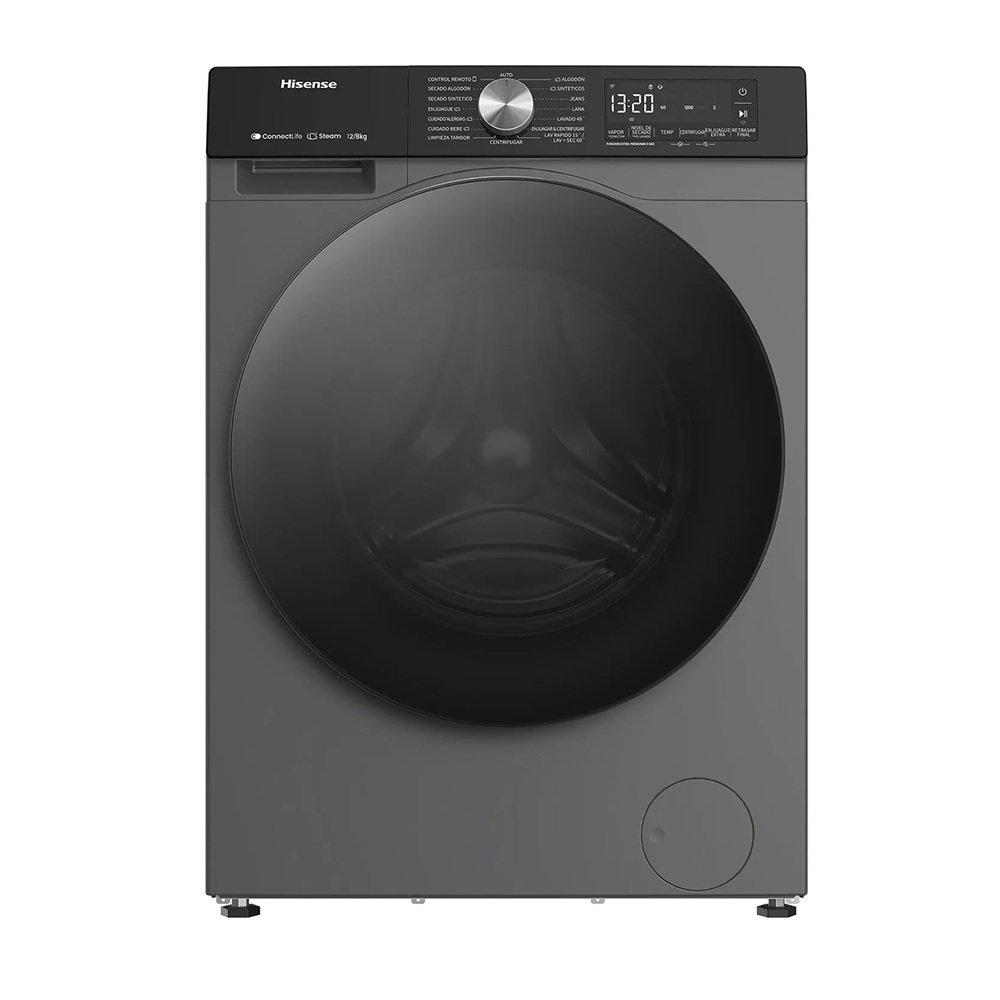 Lavaseca Hisense 12/8kg carga frontal WD3S1243BT C/WIFI
