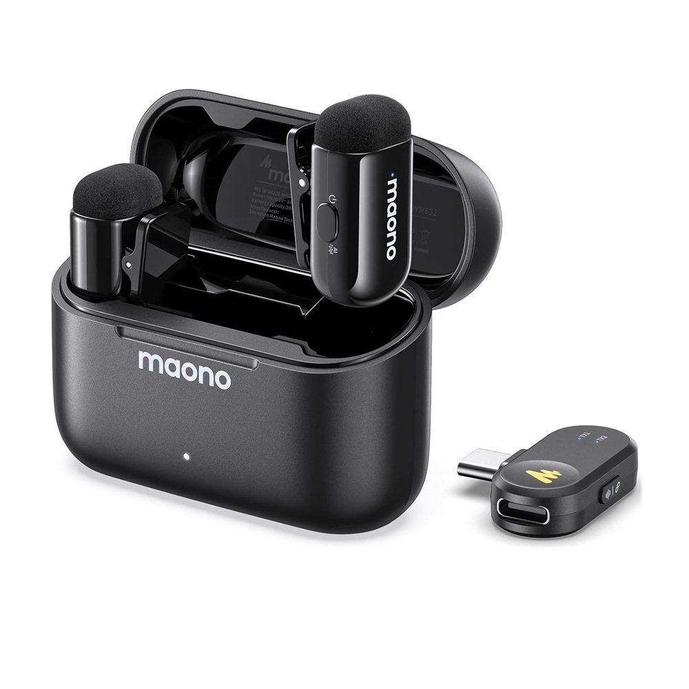 Micrófono inalámbrico Lavalier Maono Wave T1 Mini –WM622 - Image 2