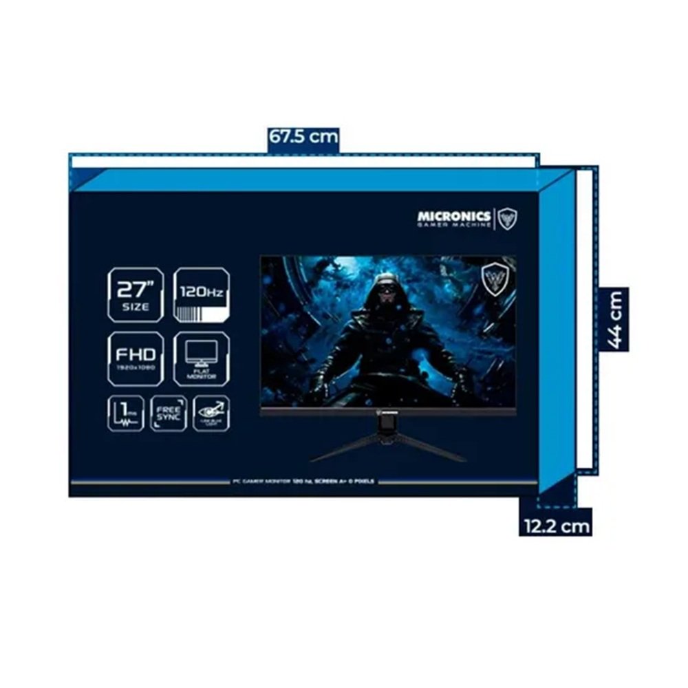 Monitor Gamer Fenix MF27FF Plano 27P FHD 120 HZ 1ms - Image 3