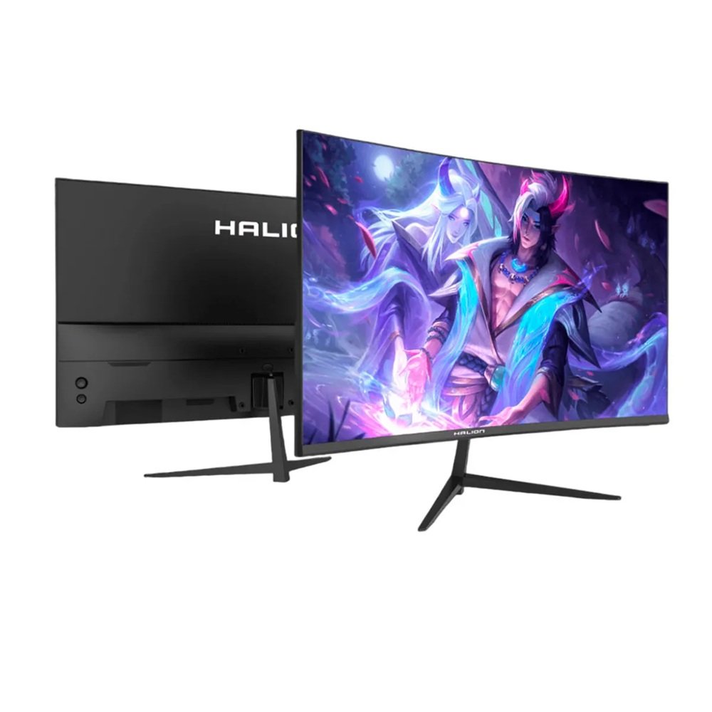 MONITOR GAMER HALION HS2405FC CURVO 24" FHD 144HZ - Image 3
