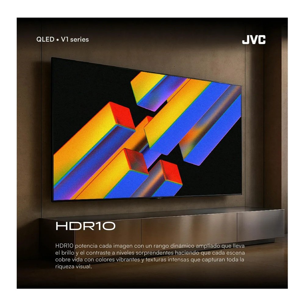 Televisor JVC 50 " LT-50KM4584 2025 QLED 1920 x 1080 (FHD) Google TV - Image 3