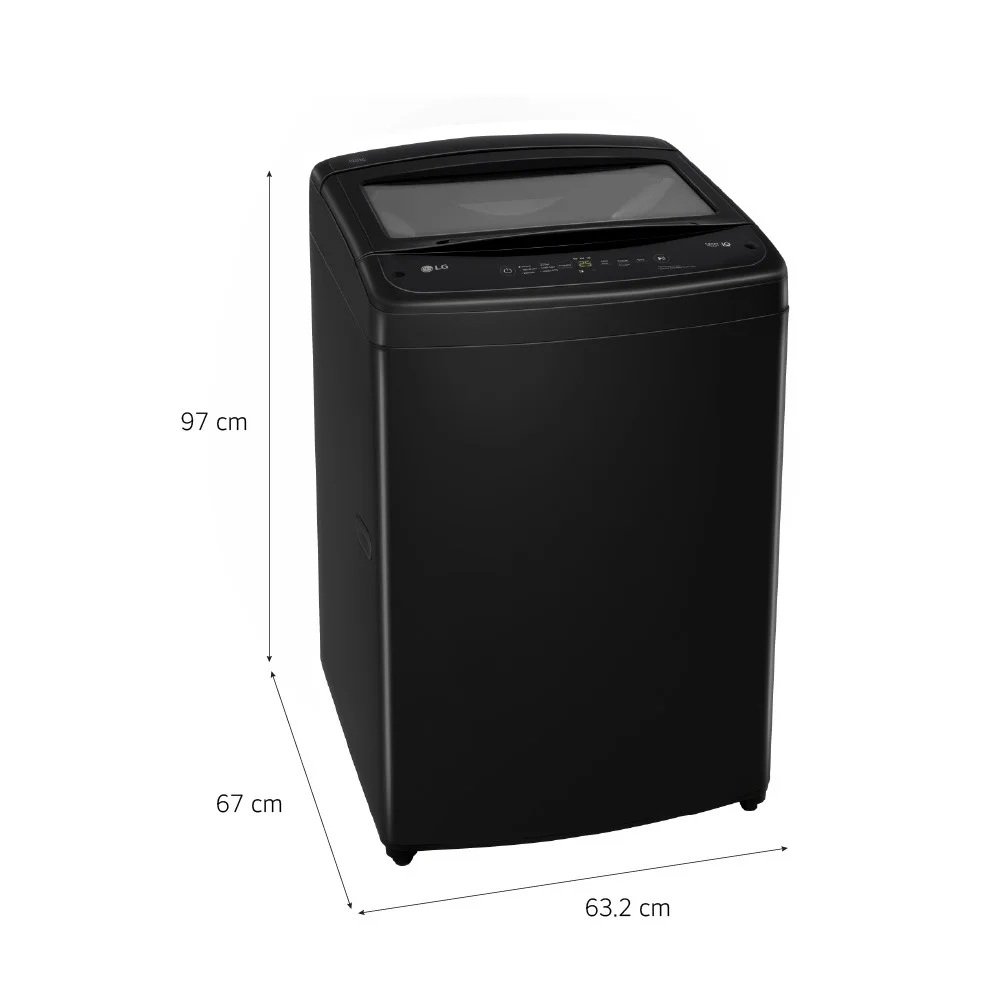 Lavadora LG WT19OBVTB 19Kg Turbodrum Carga Superior Negro - Image 2