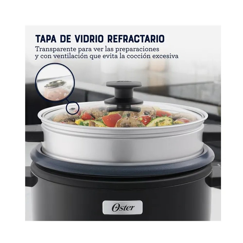 Olla Arrocera Oster 3 en 1, 2.2L CKSTRC12DFBLK-053 - Image 2